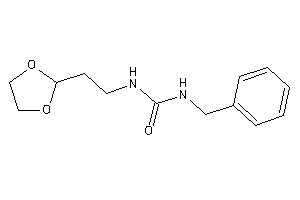 1-benzyl-3-[2-(1,3-dioxolan-2-yl)ethyl]urea