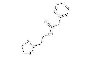 N-[2-(1,3-dioxolan-2-yl)ethyl]-2-phenyl-acetamide