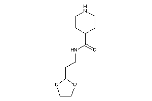 N-[2-(1,3-dioxolan-2-yl)ethyl]isonipecotamide