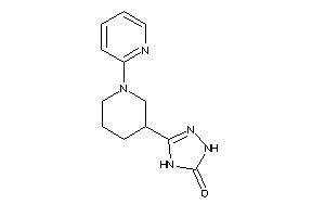 3-[1-(2-pyridyl)-3-piperidyl]-1,4-dihydro-1,2,4-triazol-5-one