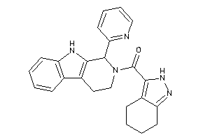 Image of [1-(2-pyridyl)-1,3,4,9-tetrahydro-$b-carbolin-2-yl]-(4,5,6,7-tetrahydro-2H-indazol-3-yl)methanone