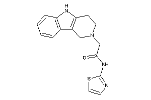 2-(1,3,4,5-tetrahydropyrido[4,3-b]indol-2-yl)-N-thiazol-2-yl-acetamide