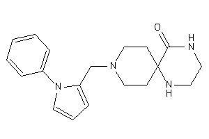 9-[(1-phenylpyrrol-2-yl)methyl]-1,4,9-triazaspiro[5.5]undecan-5-one