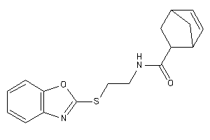 N-[2-(1,3-benzoxazol-2-ylthio)ethyl]bicyclo[2.2.1]hept-2-ene-5-carboxamide