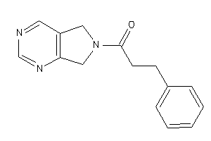 1-(5,7-dihydropyrrolo[3,4-d]pyrimidin-6-yl)-3-phenyl-propan-1-one