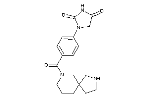 Image of 1-[4-(2,9-diazaspiro[4.5]decane-9-carbonyl)phenyl]hydantoin
