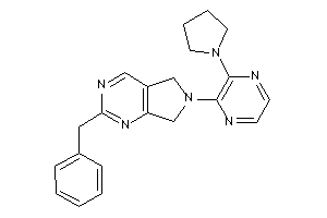 2-benzyl-6-(3-pyrrolidinopyrazin-2-yl)-5,7-dihydropyrrolo[3,4-d]pyrimidine