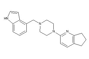 4-[[4-(1-pyrindan-2-yl)piperazino]methyl]-1H-indole