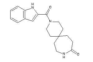 3-(1H-indole-2-carbonyl)-3,10-diazaspiro[5.6]dodecan-9-one