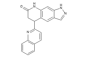 5-(2-quinolyl)-1,5,6,8-tetrahydropyrazolo[4,3-g]quinolin-7-one