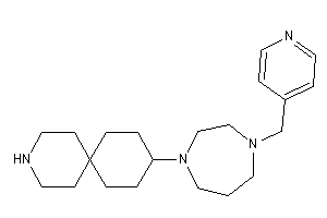 3-[4-(4-pyridylmethyl)-1,4-diazepan-1-yl]-9-azaspiro[5.5]undecane