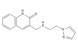 3-[(2-pyrazol-1-ylethylamino)methyl]carbostyril