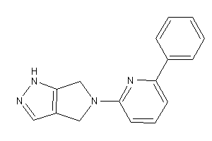 5-(6-phenyl-2-pyridyl)-4,6-dihydro-1H-pyrrolo[3,4-c]pyrazole