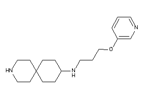 9-azaspiro[5.5]undecan-3-yl-[3-(3-pyridyloxy)propyl]amine