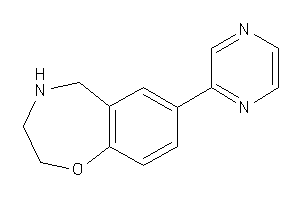 7-pyrazin-2-yl-2,3,4,5-tetrahydro-1,4-benzoxazepine