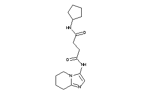 N-cyclopentyl-N'-(5,6,7,8-tetrahydroimidazo[1,2-a]pyridin-3-yl)succinamide