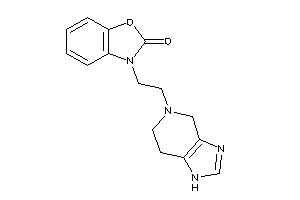 3-[2-(1,4,6,7-tetrahydroimidazo[4,5-c]pyridin-5-yl)ethyl]-1,3-benzoxazol-2-one