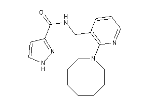 N-[[2-(azocan-1-yl)-3-pyridyl]methyl]-1H-pyrazole-3-carboxamide