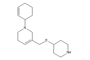 1-cyclohex-2-en-1-yl-5-(4-piperidyloxymethyl)-3,6-dihydro-2H-pyridine