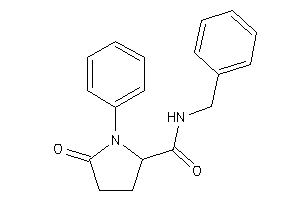 N-benzyl-5-keto-1-phenyl-pyrrolidine-2-carboxamide