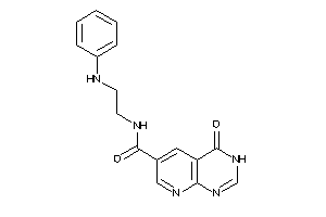 N-(2-anilinoethyl)-4-keto-3H-pyrido[2,3-d]pyrimidine-6-carboxamide