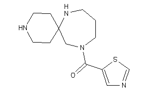 Thiazol-5-yl(3,7,11-triazaspiro[5.6]dodecan-11-yl)methanone