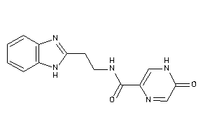 N-[2-(1H-benzimidazol-2-yl)ethyl]-6-keto-1H-pyrazine-3-carboxamide