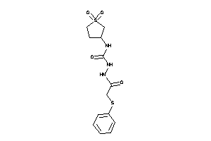 1-(1,1-diketothiolan-3-yl)-3-[[2-(phenylthio)acetyl]amino]urea