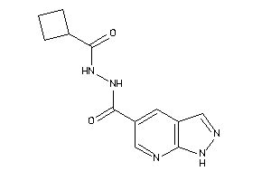 Image of N'-(cyclobutanecarbonyl)-1H-pyrazolo[3,4-b]pyridine-5-carbohydrazide