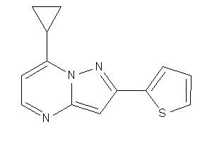 7-cyclopropyl-2-(2-thienyl)pyrazolo[1,5-a]pyrimidine