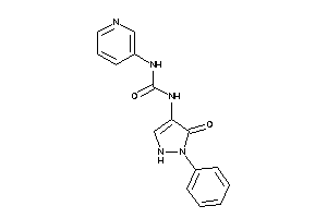 1-(5-keto-1-phenyl-3-pyrazolin-4-yl)-3-(3-pyridyl)urea