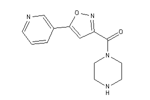 Piperazino-[5-(3-pyridyl)isoxazol-3-yl]methanone