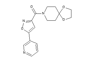 1,4-dioxa-8-azaspiro[4.5]decan-8-yl-[5-(3-pyridyl)isoxazol-3-yl]methanone