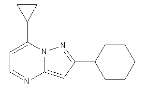 2-cyclohexyl-7-cyclopropyl-pyrazolo[1,5-a]pyrimidine