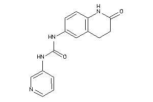 1-(2-keto-3,4-dihydro-1H-quinolin-6-yl)-3-(3-pyridyl)urea