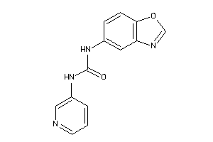 1-(1,3-benzoxazol-5-yl)-3-(3-pyridyl)urea