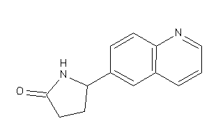 5-(6-quinolyl)-2-pyrrolidone