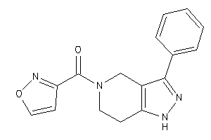 Image of Isoxazol-3-yl-(3-phenyl-1,4,6,7-tetrahydropyrazolo[4,3-c]pyridin-5-yl)methanone