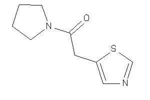 1-pyrrolidino-2-thiazol-5-yl-ethanone