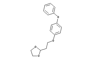 2-[2-(4-phenoxyphenoxy)ethyl]-1,3-dioxolane