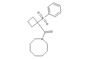 Azocan-1-yl-(1-besylcyclobutyl)methanone