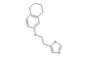 5-(2-tetralin-6-yloxyethyl)oxazole