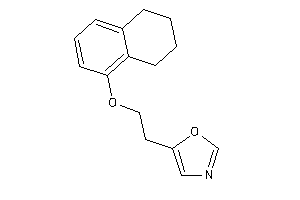 5-(2-tetralin-5-yloxyethyl)oxazole