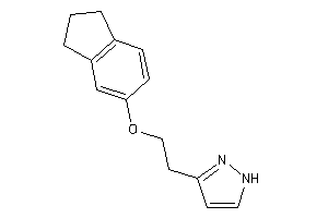 3-(2-indan-5-yloxyethyl)-1H-pyrazole