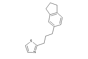 2-(3-indan-5-ylpropyl)thiazole