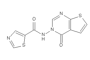 N-(4-ketothieno[2,3-d]pyrimidin-3-yl)thiazole-5-carboxamide