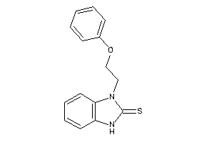 3-(2-phenoxyethyl)-1H-benzimidazole-2-thione