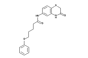 N-(3-keto-4H-1,4-benzothiazin-6-yl)-5-phenoxy-valeramide