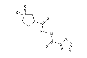 N'-(1,1-diketothiolane-3-carbonyl)thiazole-5-carbohydrazide