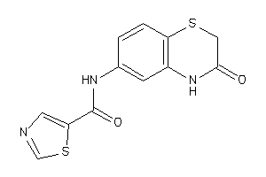 N-(3-keto-4H-1,4-benzothiazin-6-yl)thiazole-5-carboxamide